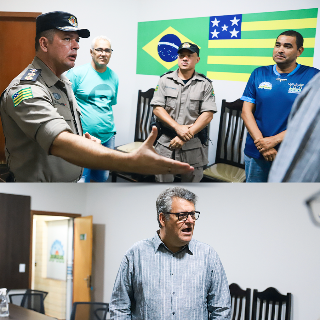 Prefeito Vinicius Terin Recebe Novo Comandante da Polícia Militar e se