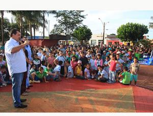Prefeito fala no movimento