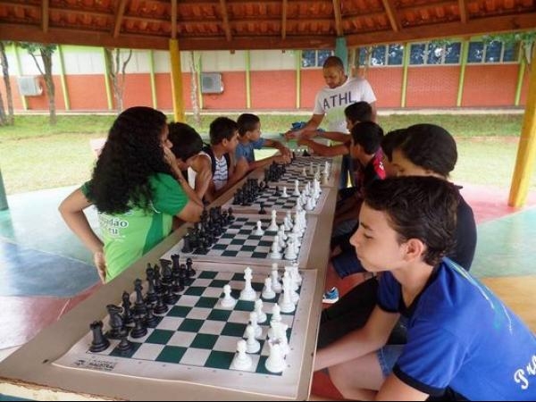 Galeria de Xeque-mate: a vez do xadrez nos interiores em 15
