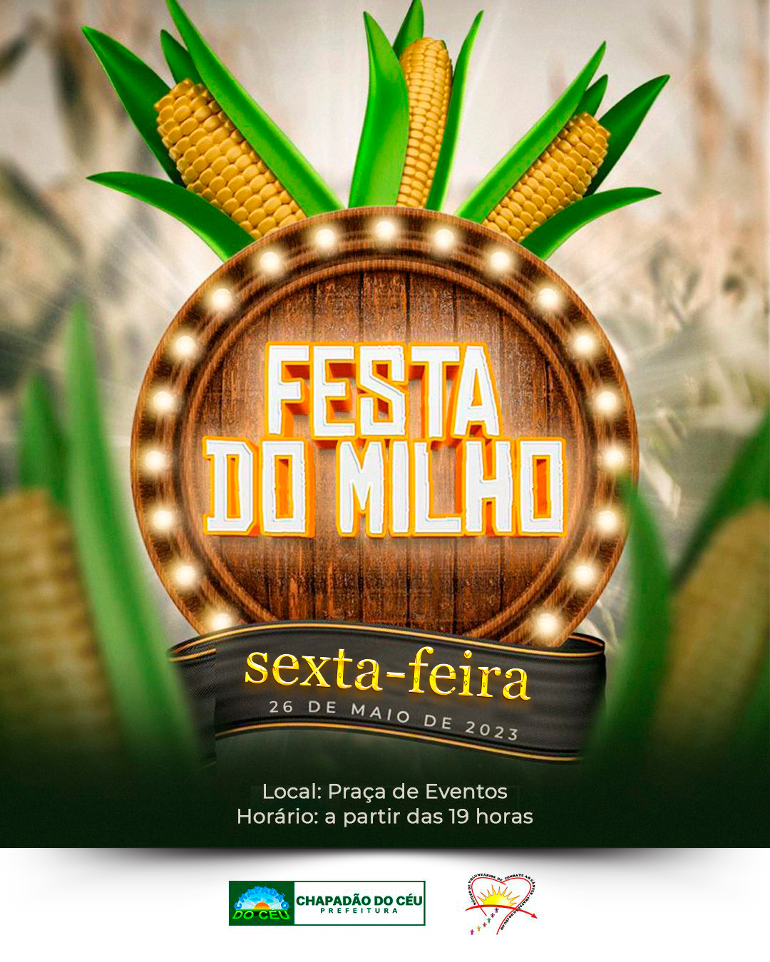 Atualização de celebração das festas